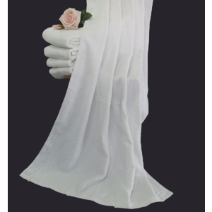 Khăn Tắm Khách Sạn Tiết Kiệm 70x140-375 Trắng