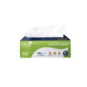 Khăn giấy lau tay Posy 100 tờ 2 lớp