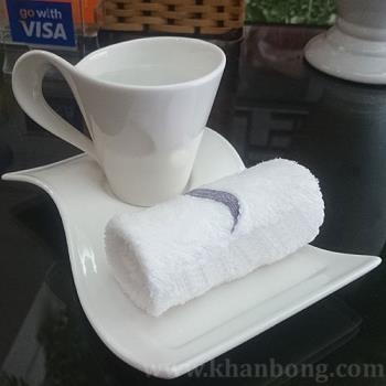 Hotel Hand Towel – Economy 25x25 22g White