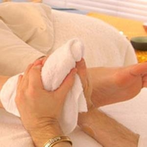 Khăn Massage Foot 34x50 70gram trắng