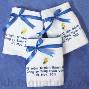 Khăn quà tặng sự kiện kỷ niệm ngày thành lập