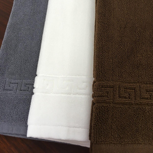 Thảm Chân Khách Sạn Tiết Kiệm 45x60-250 Dệt Zigzag Màu Xám