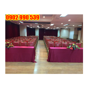 Khăn trải bàn hội trường giá rẻ