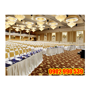 Khăn trải bàn hội trường giá tốt