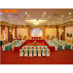 Khăn trải bàn hội trường Hà Nội