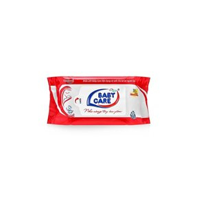 Khăn ướt babay care có mùi, không mùi : 10 tờ , 80 tờ , 100 tờ