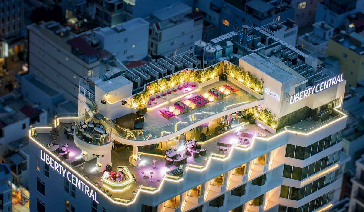 Khatoco Liberty Nha Trang: hạng mục quầy SkyBar Citybuilding