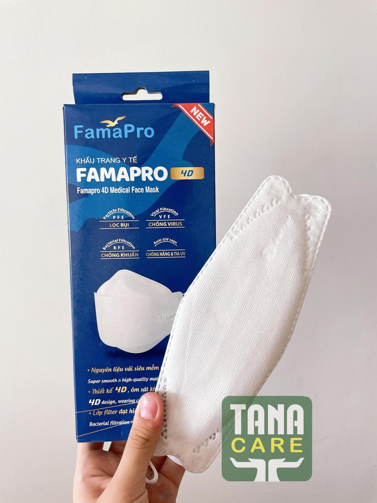 Khẩu trang y tế Famapro 4D