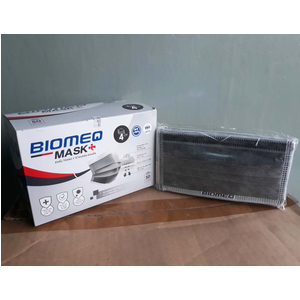Khẩu trang y tế 4 lớp kháng khuẩn Biomeq (xám)