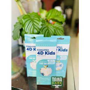 Khẩu trang Famapro 4D trẻ em