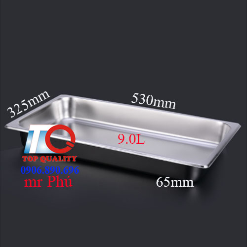 Khay 1/1 x 65 inox