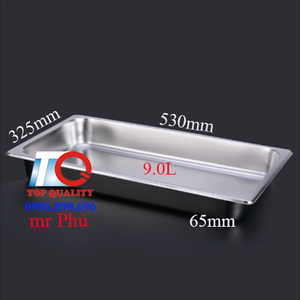 Khay 1/1 x 65 inox