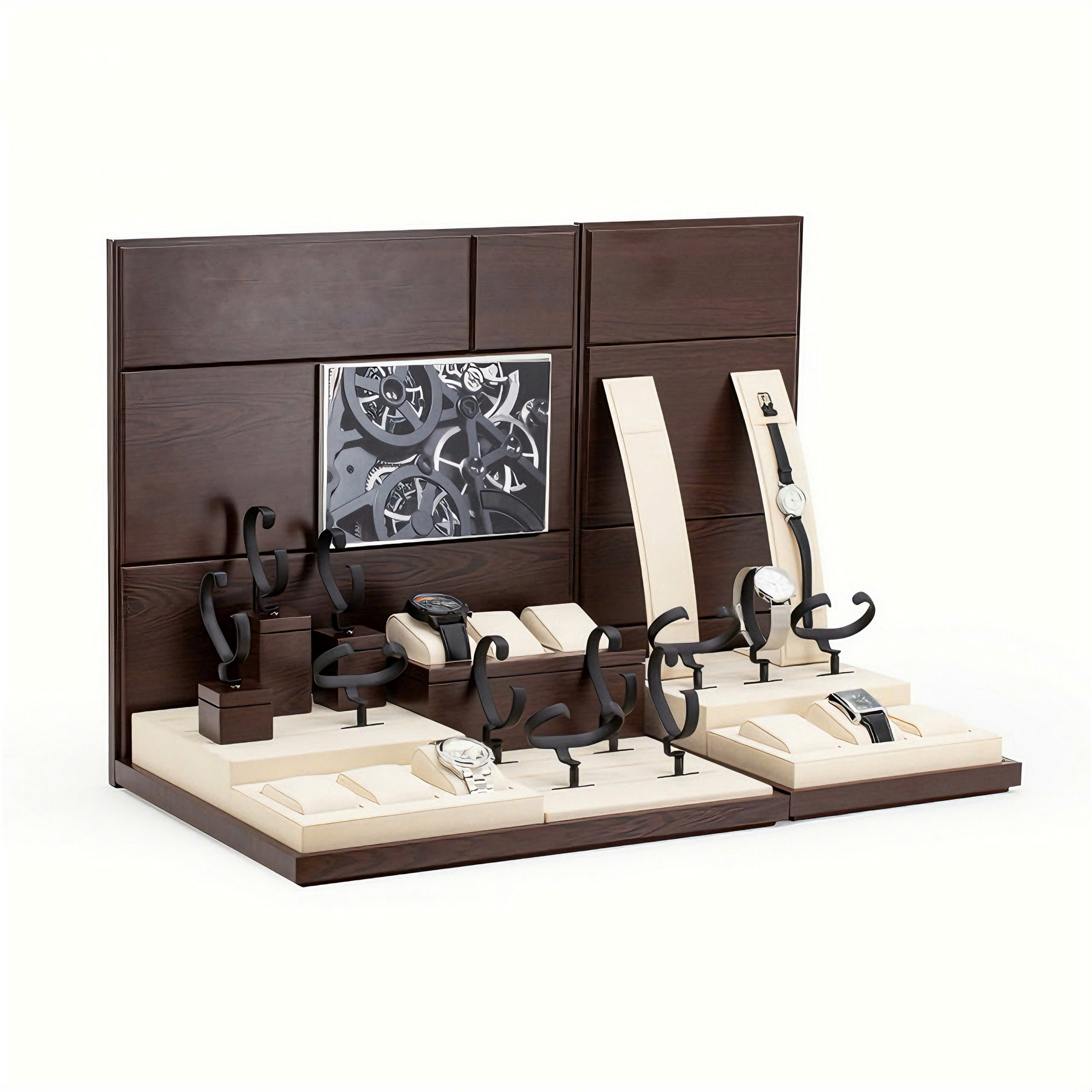 Bộ Trưng Bày Đồng Hồ Chính Hãng – Nâng Tầm Đẳng Cấp Cho Không Gian Kinh Doanh