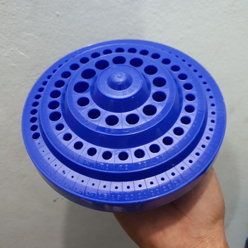 Khay cắm mũi khoan, đế cắm mũi khoan 100 lỗ