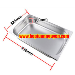 KHAY ĐỰNG THỨC ĂN 1/1 SÂU 10CM