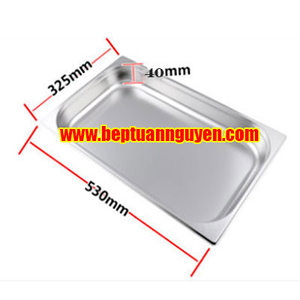 KHAY ĐỰNG THỨC ĂN 1/1 SÂU 4CM