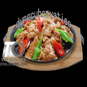 Dĩa gang giữ nhiệt