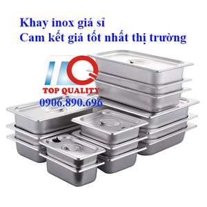 Khay inox buffet đựng thức ăn giá rẻ tại Phú Quốc