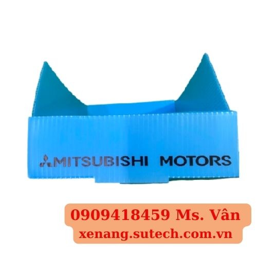 Khay nhựa linh kiện in logo Mitsubishi