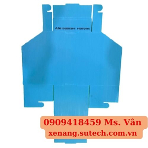 Khay nhựa phụ tùng xếp gọn