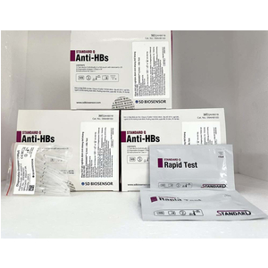 Khay thử xét nghiệm định tính kháng thể kháng HBs của HBV STANDARDᵀᴹ Q Anti-HBs Test