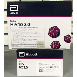 Khay thử xét nghiệm định tính kháng thể kháng HIV (Bioline HIV 1/2 3.0)