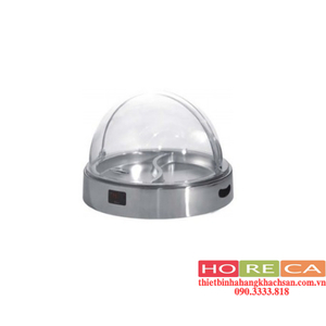 KHAY TRÒN TRƯNG BÀY THỨC ĂN DÙNG ĐIỆN (NẮP PC) KHKS53140-1