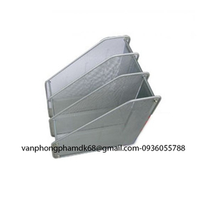 Khay hợp kim lưới 3 ngăn- đứng