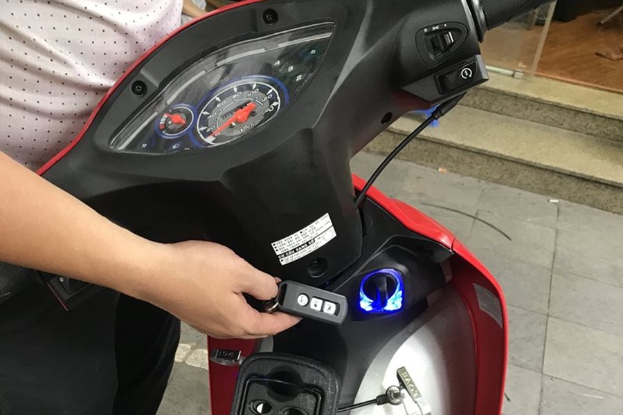 Khóa smartkey phù hợp nhất để lắp đặt cho xe Wave