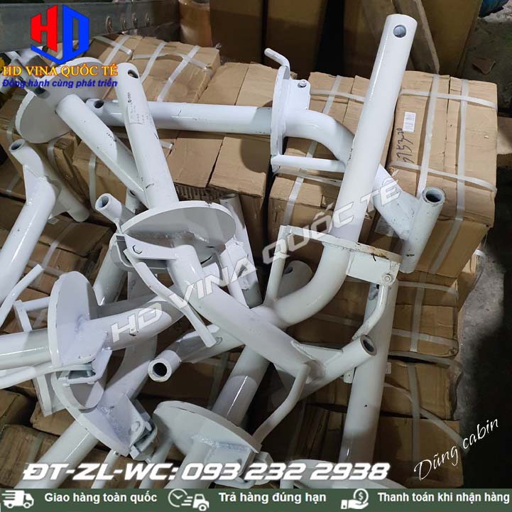 BÁN KHÓA CỐ ĐỊNH MÁNG XẢ XE TRỘN BÊ TÔNG