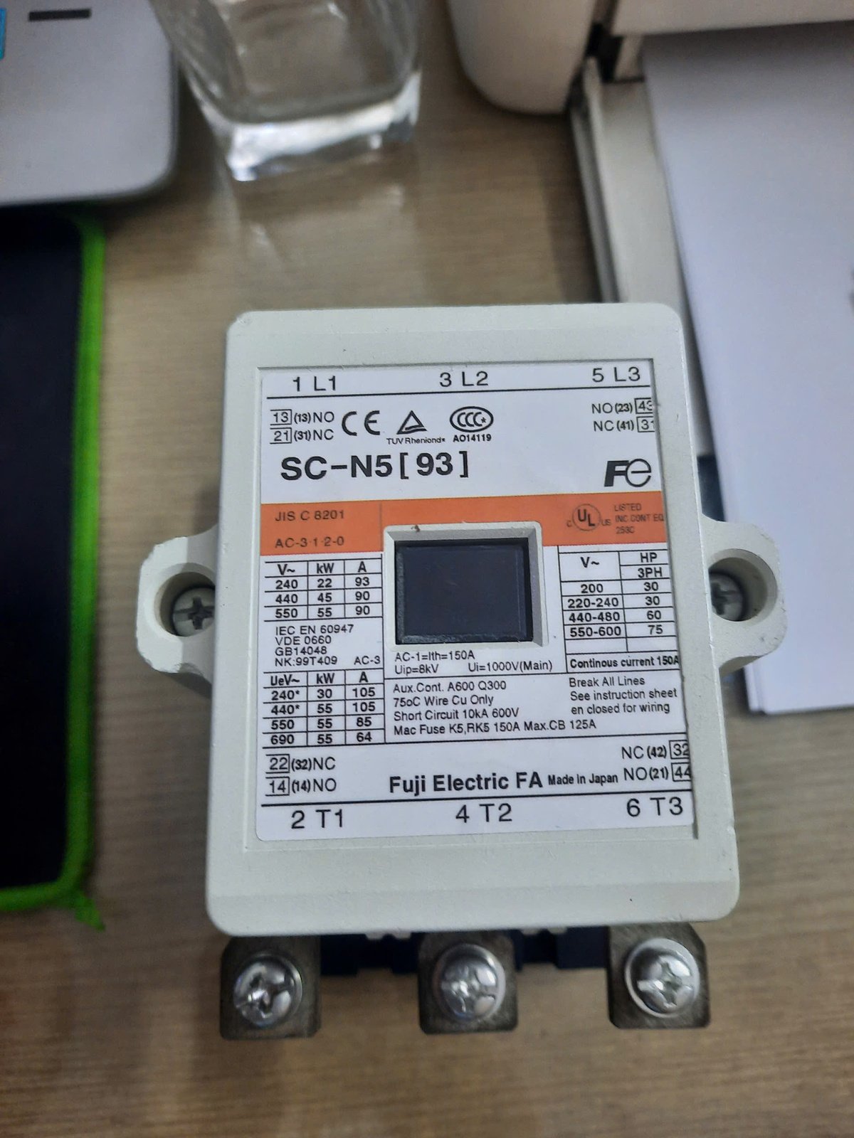 KHỞI ĐỘNG TỪ FUJI 93A SC-N5 HÀNG THÁO MÁY