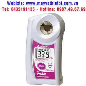 Khúc xạ kế Atago đo nồng độ dimethyl formamide - Model PAL-38S