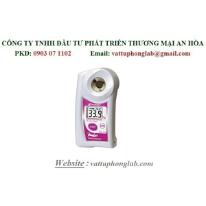 Khúc Xạ Kế ATAGO Đo Nồng Độ Natri Bicacbonat Model:PAL-64S