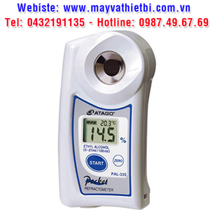 Khúc xạ kế Atago đo nồng độ rượu ethyl - Model PAL-33S