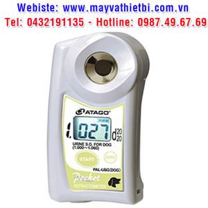Khúc xạ kế Atago dùng cho đo trọng lượng riêng nước tiểu của chó - Model PAL-USG (DOG)