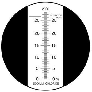 Khúc xạ kế đo độ mặn 0-28%/ RHS-28 ATC salinity 0-28% optical refractometer
