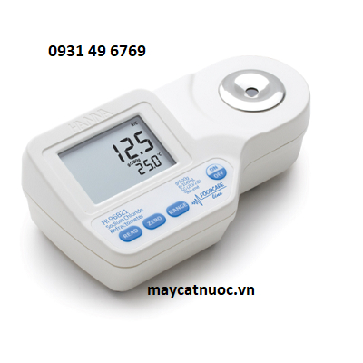 Khúc xạ kế đo độ mặn trong thực phẩm HI96821