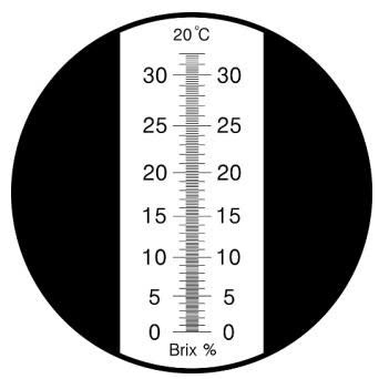 Khúc xạ kế đo độ ngọt 0-32%, RHB-32/ATC Brix 0-32% optical refractometer