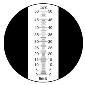 Khúc xạ kế đo độ ngọt 0-50%, RHB-50/ATC Brix 0-50% optical refractometer