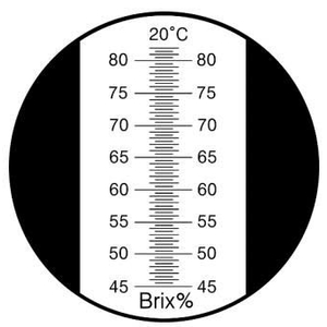 Khúc xạ kế đo độ ngọt 0-80%, RHB0-80/ATC Brix 0-80% optical refractometer