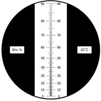 Khúc xạ kế đo độ ngọt 0-90%, RHB0-90/ ATC Brix 0-90% optical refractometer