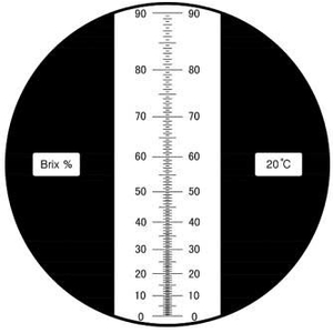 Khúc xạ kế đo độ ngọt 0-90%, RHB0-90/ ATC Brix 0-90% optical refractometer
