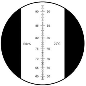 Khúc xạ kế đo độ ngọt 58-92%, RHB-92/ ATC Brix 58-92% optical refractometer