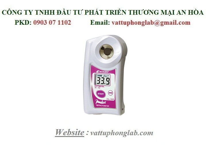 Khúc Xạ Kế Đo Nồng Độ Dầu Làm Mát - ATAGO MODEL:PAL-102S