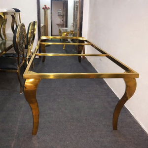 Khung bàn ăn inox theo yêu cầu: mẫu PVD và quy cách