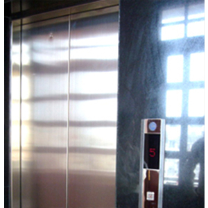 Khung bản hẹp: inox Sọc nhuyễn - Cánh cửa: inox Sọc nhuyễn
