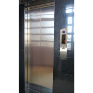 Khung Bản Hẹp : Inox Sọc Nhuyễn - Cánh Cửa : Inox Sọc Nhuyễn TT - D002