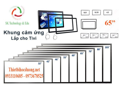 Khung Cảm Ứng Gaoke 65inch
