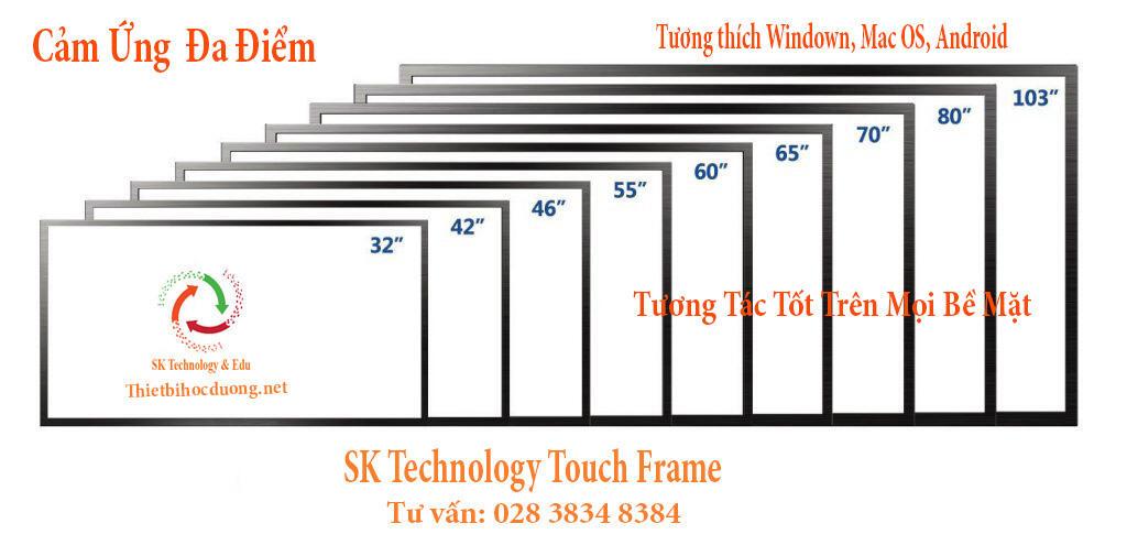 Khung cảm ứng màn hình Tivi 48 inch