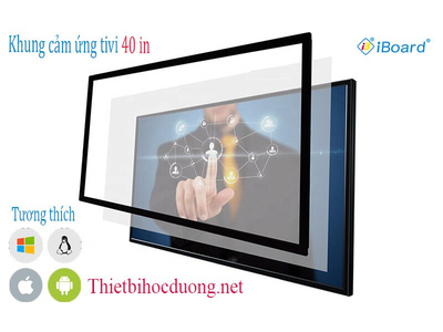 Khung Cảm Ứng Hồng Ngoại Iboard IB-IRTF-40